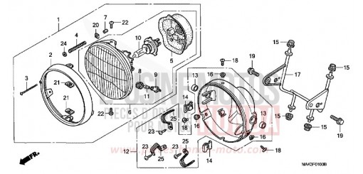 PROJECTEUR FX650X de 1999